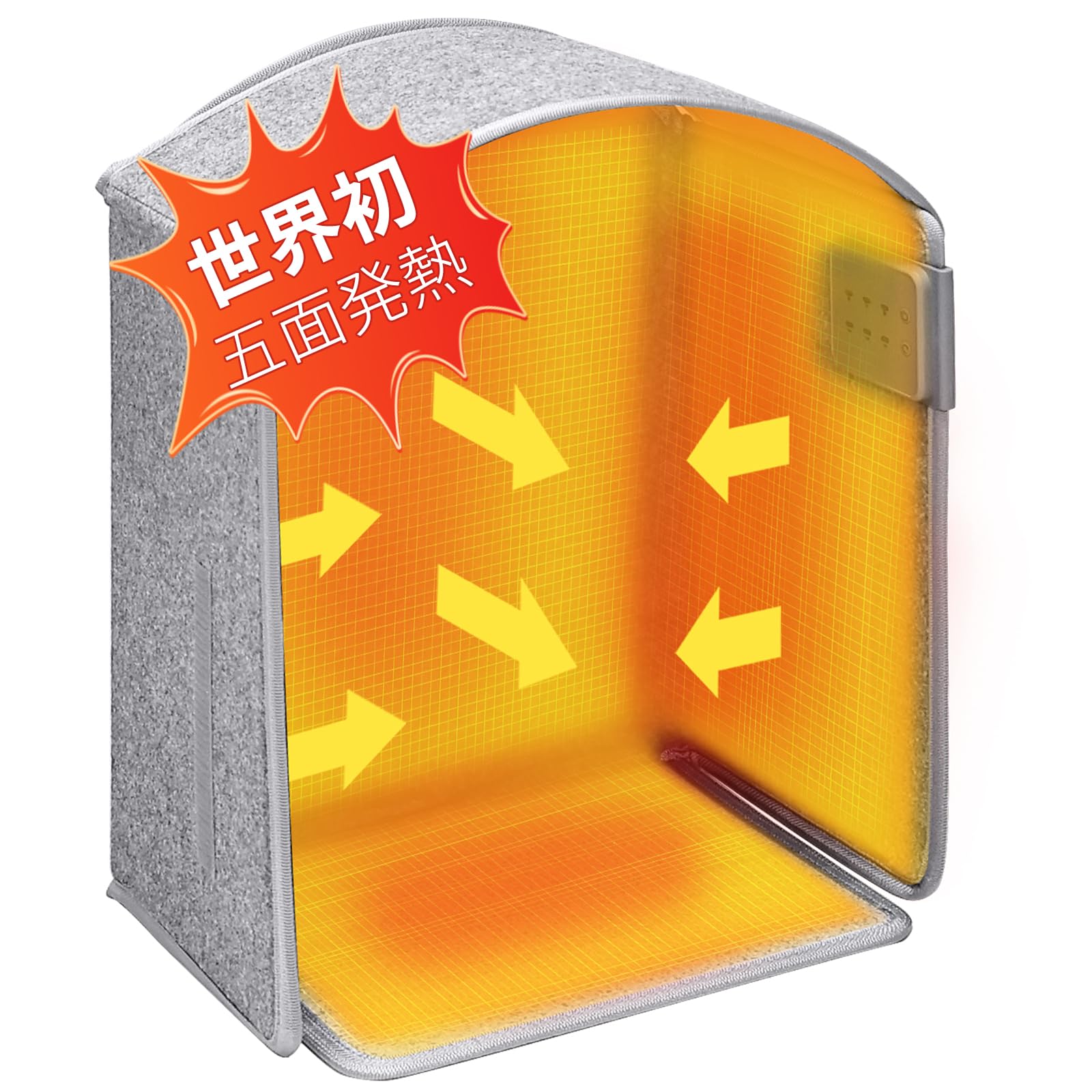 YUSIDO 五面発熱 パネルヒーター