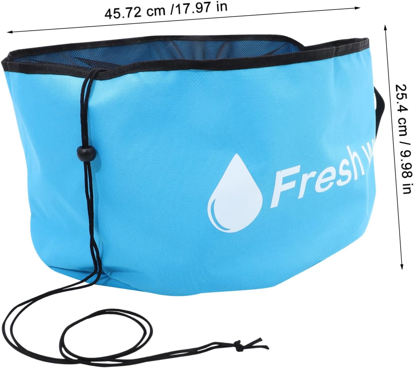 NUOBESTY RV Hose Storage Bag with Handle - 18x18x10 Inch Oxford Cloth Organizer Electrical Cords & Camper Tools Blue Storage Pouch for Garden Hoses, Miscellaneous Items