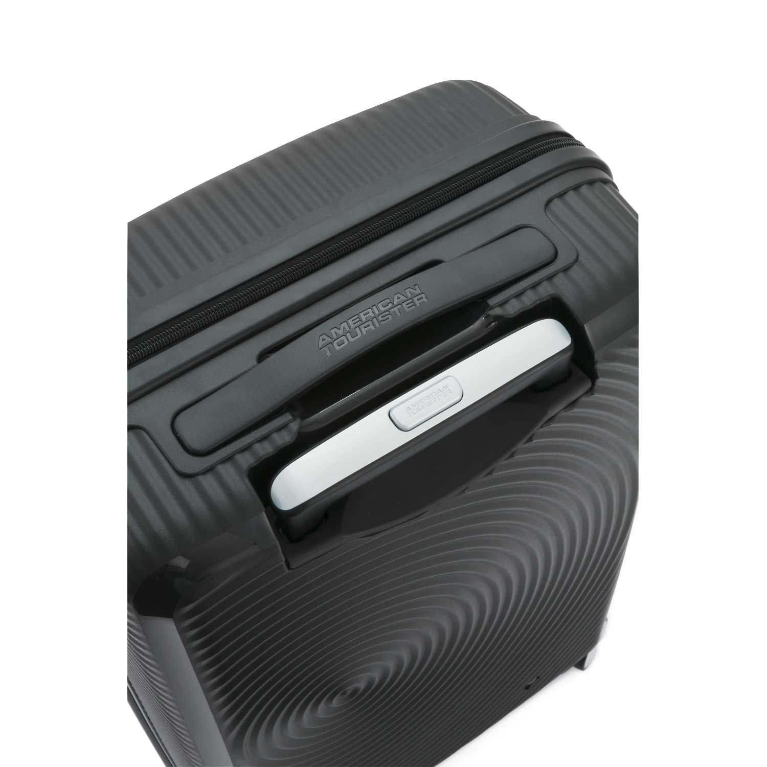 American Tourister Curio Hardside Luggage with Spinner Wheels, Black