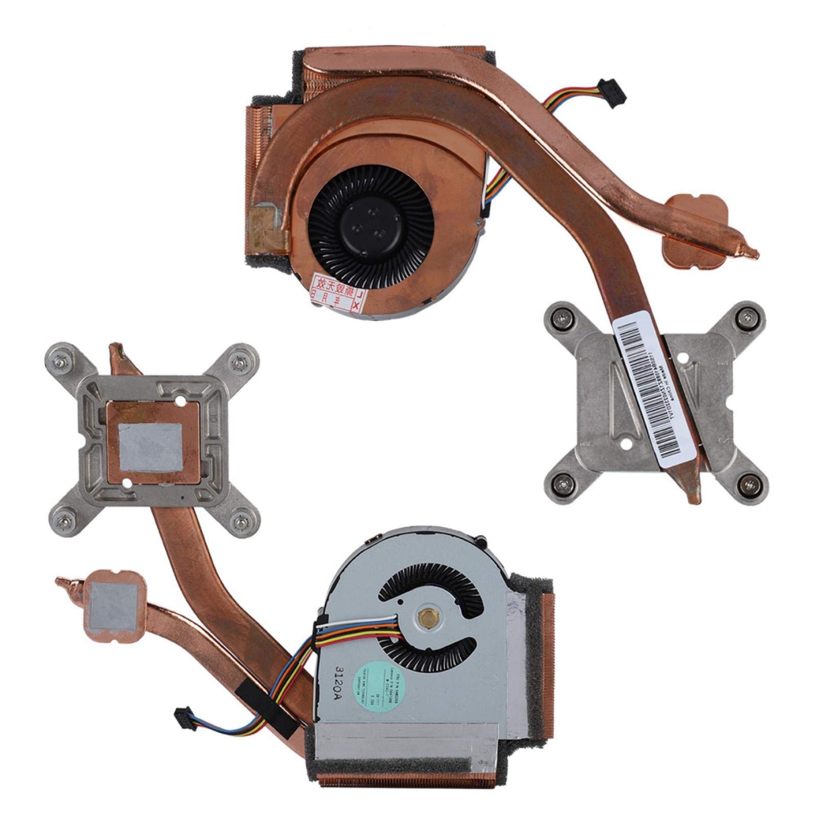 CPU-Lüfter, für Thinkpad T430, T430i, ABS + Kupfer, 16,5 * 8,5 * 1,1 cm / 6,5 * 3,3 * 0,4 Zoll, CPU-Lüfter Für ThinkPad, CPU-Kühlkörperlüfter