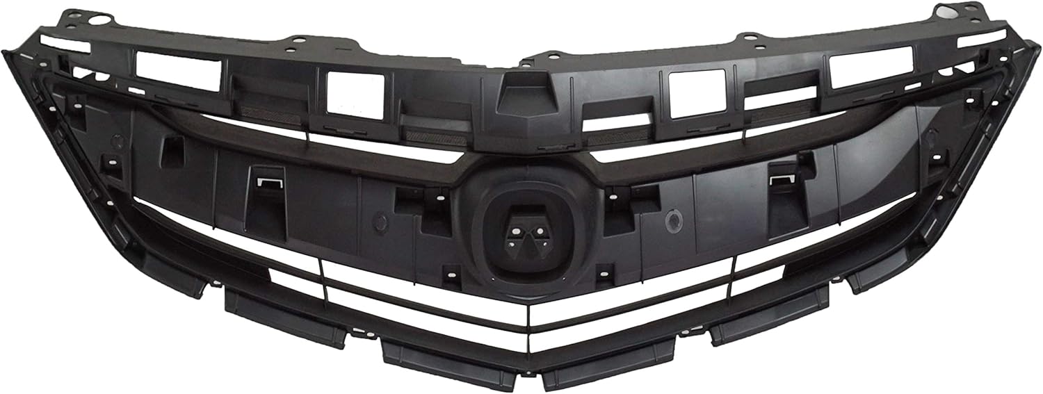 Garage-Pro Front Grille Assembly For Acura ILX 2016-2018 Models Without Adaptive Cruise Control, Textured Black AC1200129