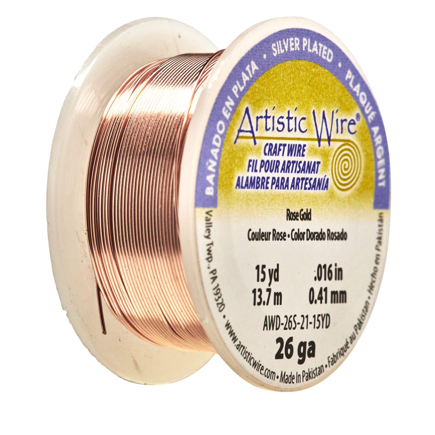 Fil De Cuivre Artistic Wire Noir Gauge 20, 13.7m