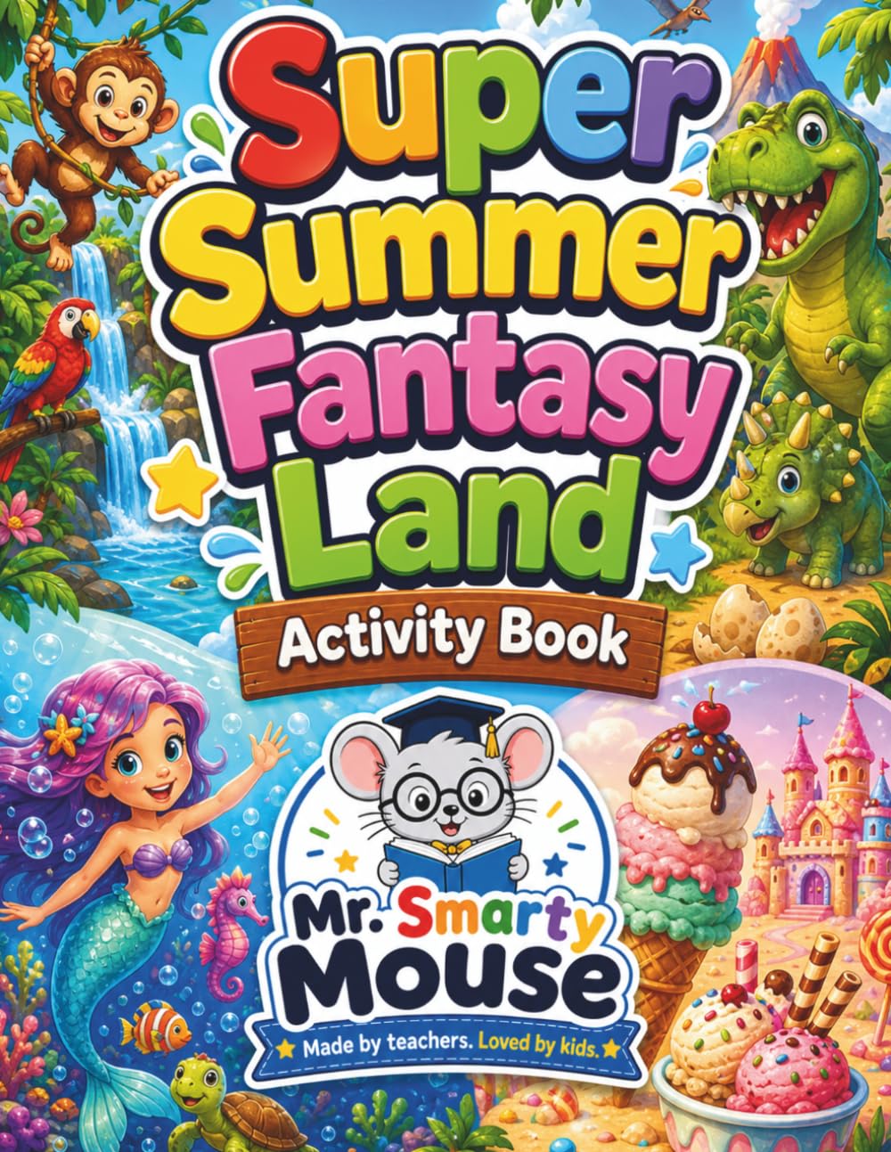 Super Summer Fantasy Land Activity Book (Mr. Smarty Mouse)