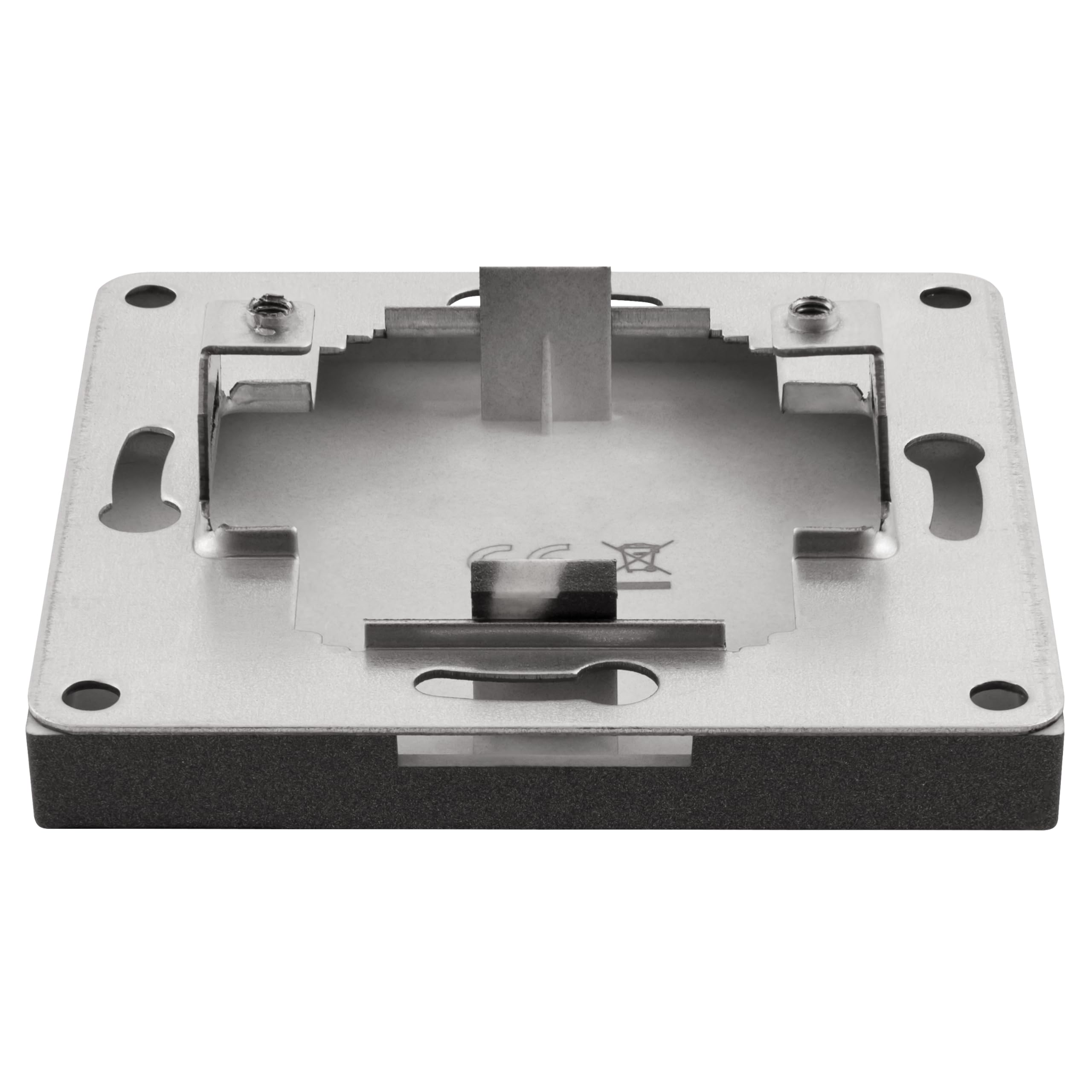 MC POWER Cache prise encastrable pour volet roulant Shallow UP anthracite