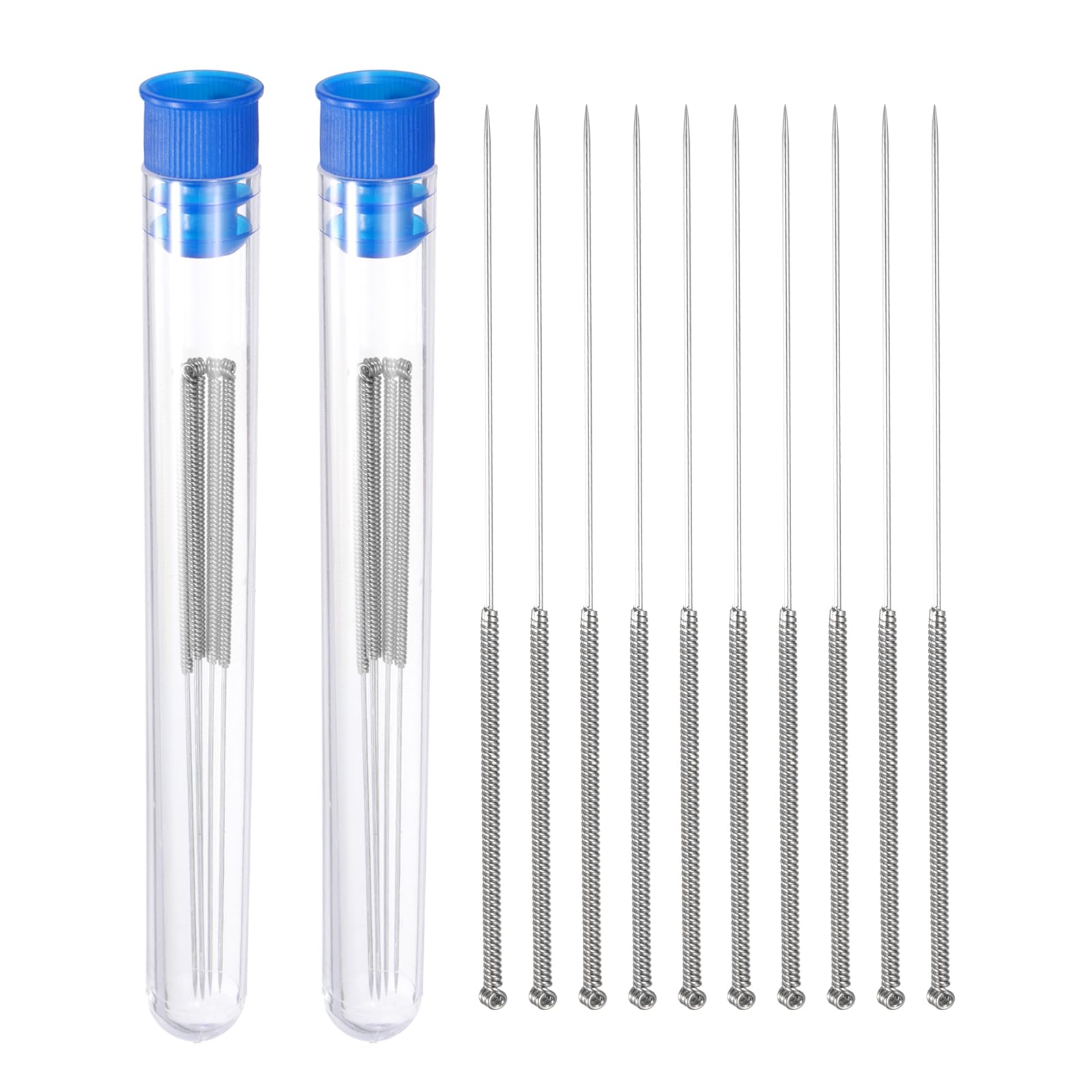 MECCANIXITY 3D Printer Nozzle Cleaning Kit, 10 Pcs Stainless Steel Nozzle Cleaning Needles 0.5mm Nozzle Cleaner for 3D Printer Accessories