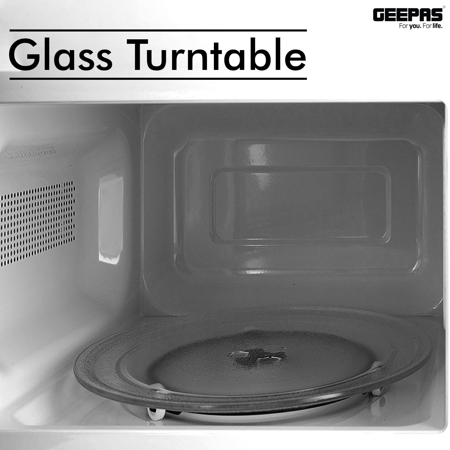 Geepas 700 W Solo Manual Microwave 20L Solo Microwave Oven with 5