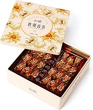 Tie Guan Yin, 249g Chinese Anxi TieGuanYin Oolong Tea with 24 Tea Bags, Natural WuLong Tea Organic Oolong Tea Loose Leaf for Hot Tea Iced Tea