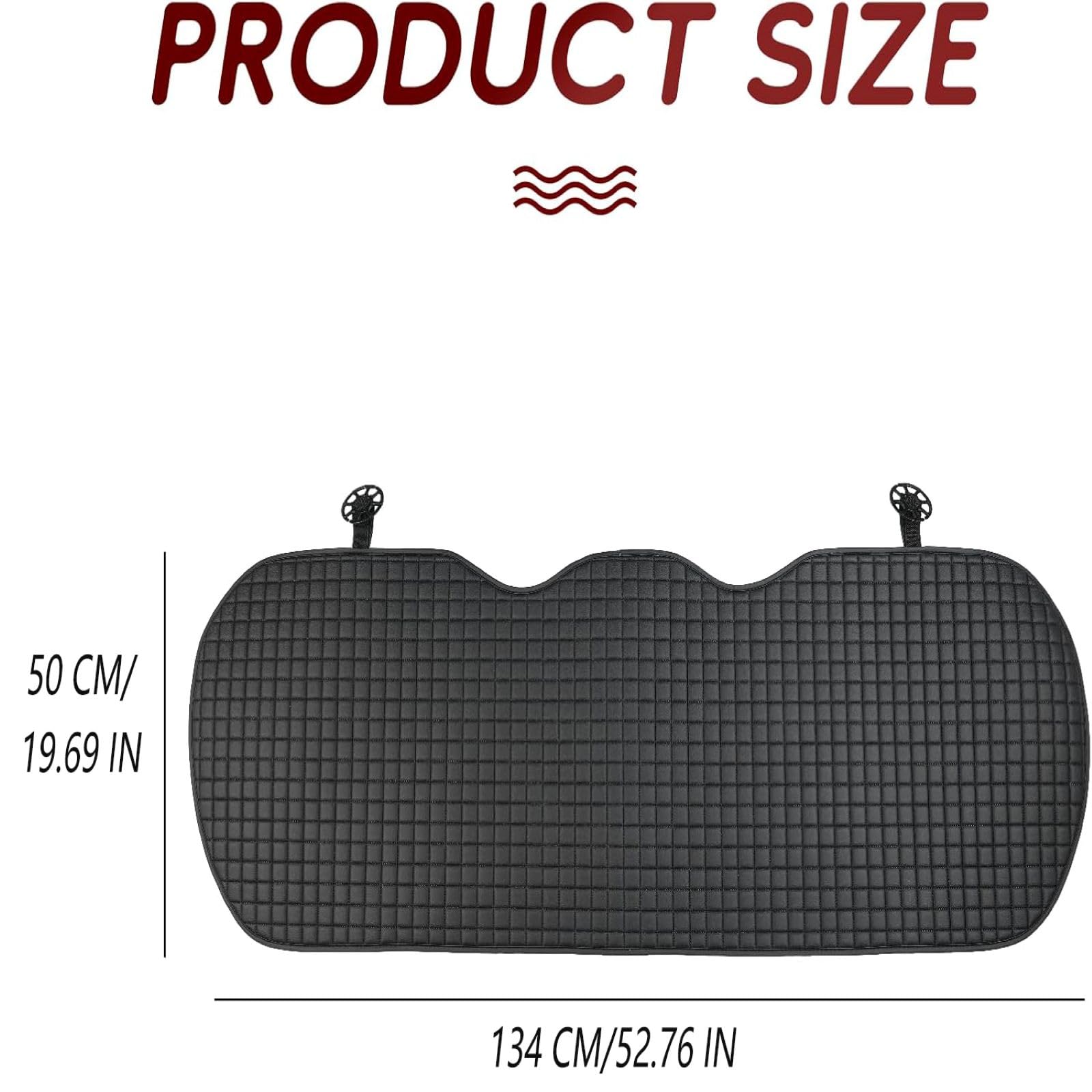 Universel De Voiture Banquette ArrièRe Protection, Protection De Siège Douce Et Respirante pour Siège ArrièRe(134x50 cm), s'adapte à La Plupart des SièGes Arrière