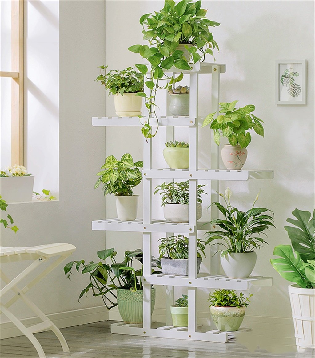 Buy Floral Frame/Outdoor Stand/Wooden Flower Rack/Landing Multilayer