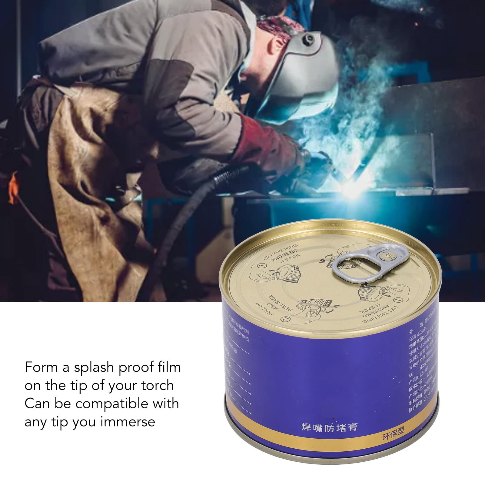 Welding Nozzle Gel Welding Welding Nozzle Gel Welding Tip Anti Blocking Gel Tip Anti Blocking Paste Environmentally Friendly Piping Nozzle Type A (D Type)