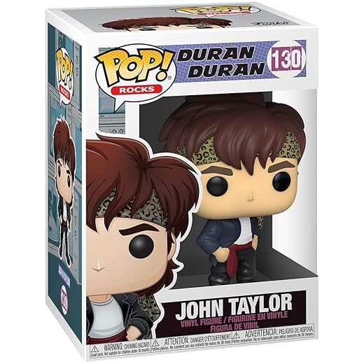 Funko Pop! Music: Duran Duran - John Taylor, Multicolor, Model:41231