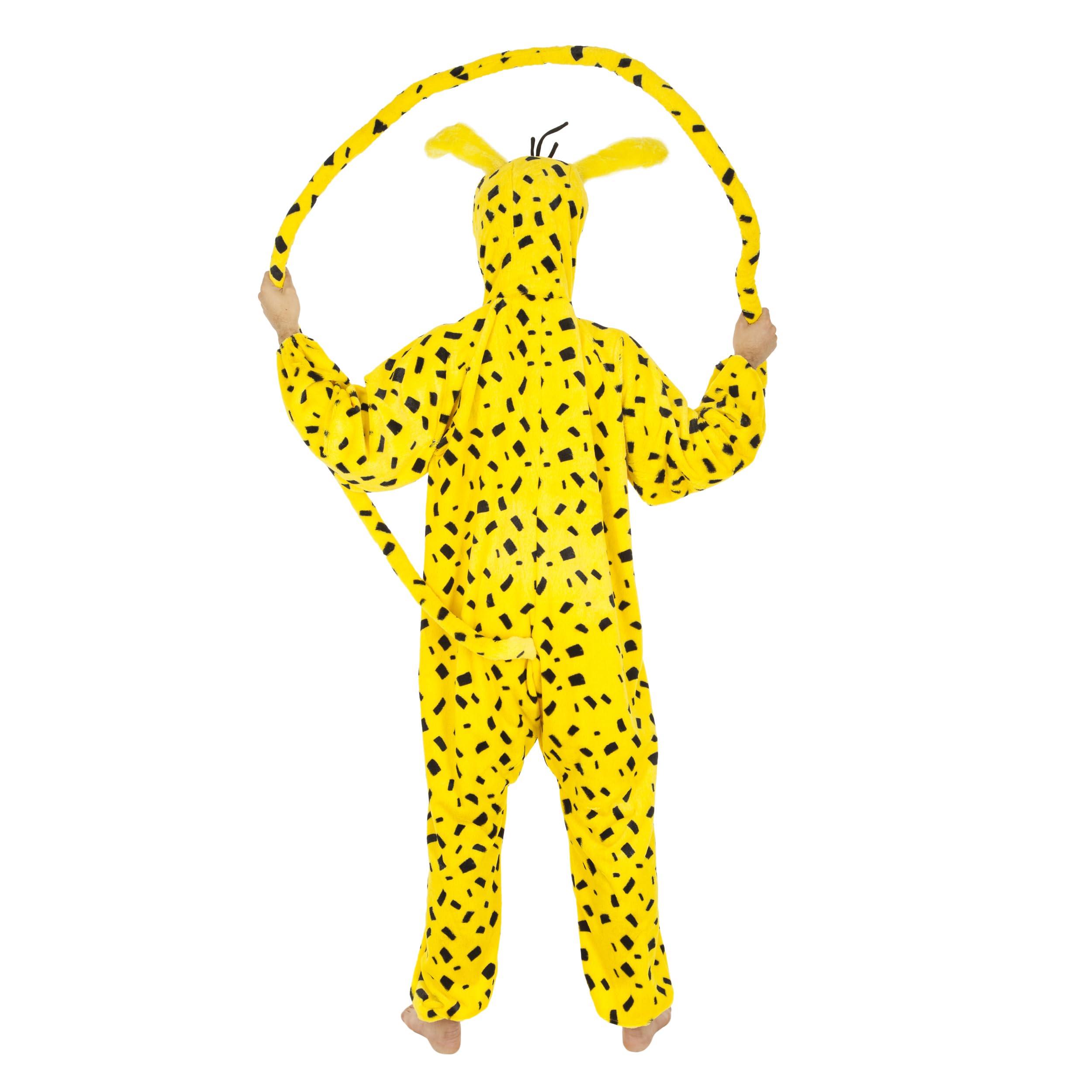 Chaks - kostium Marsupilami, żółty kombinezon dla dorosłych
