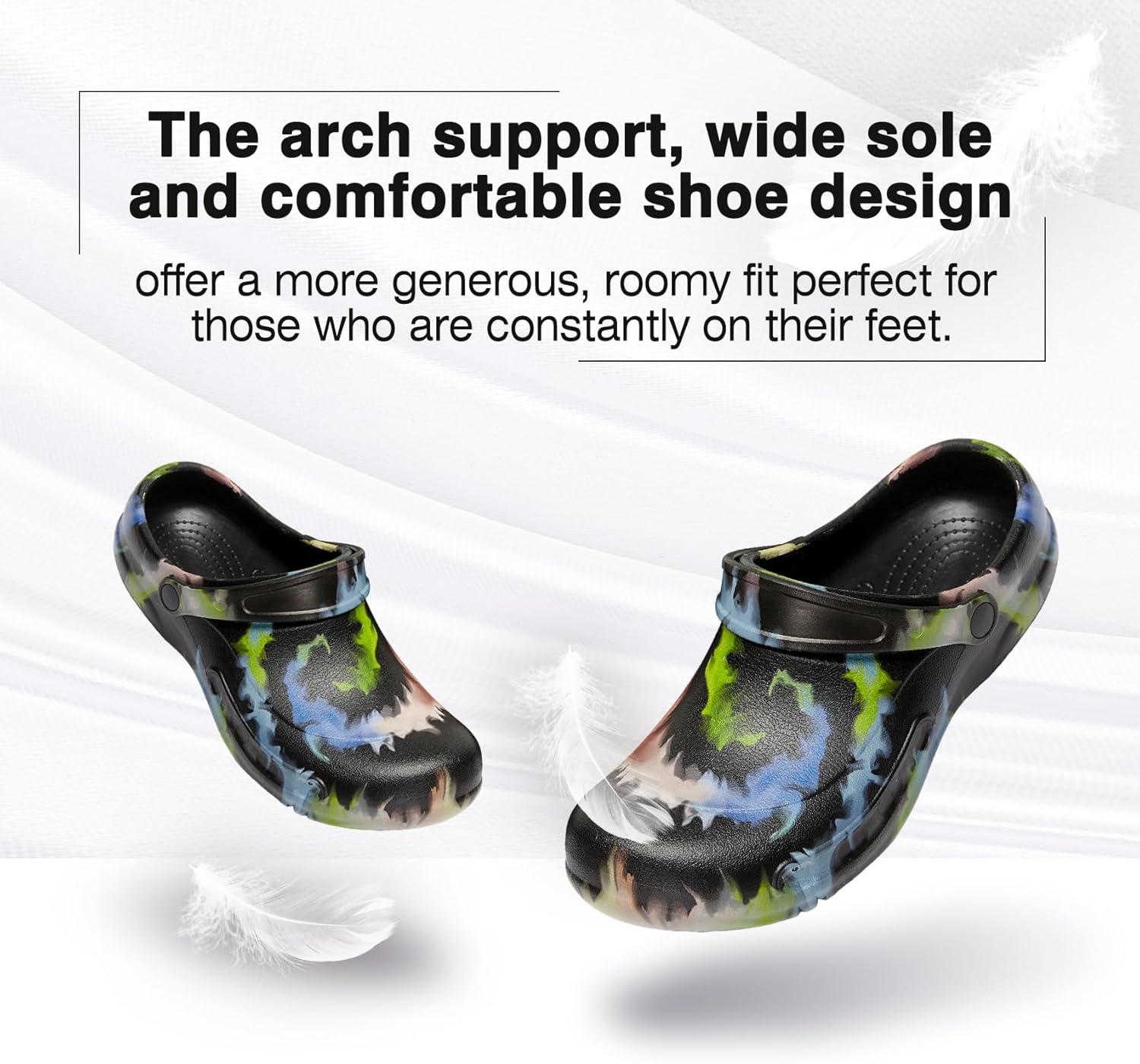 FULORIS Unisex Oil Resistant Waterproof Chef Shoes Non Slip Kitchen Shoes for Men - Image 5