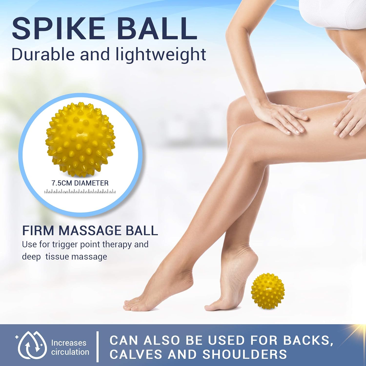 fit4 Calf Stretcher for Plantar Fasciitis Relief, Achilles Tendonitis Support, Heel, Foot