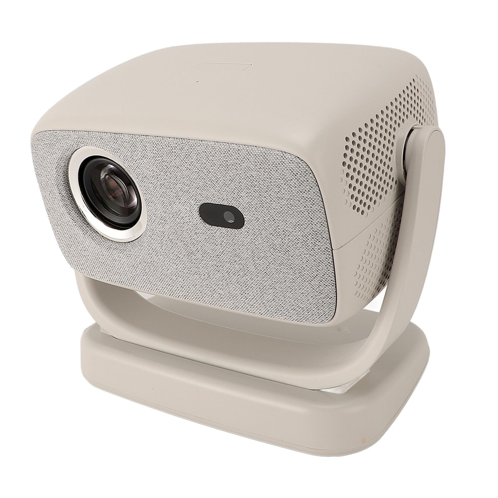 Mini Proiettore, Videoproiettore Portatile 4K Ruotabile 180° con Bluetooth 5.3, Messa Fuoco Elettronica, Correzione Automatica, Piccolo Proiettore Home Theater per Film (Spina