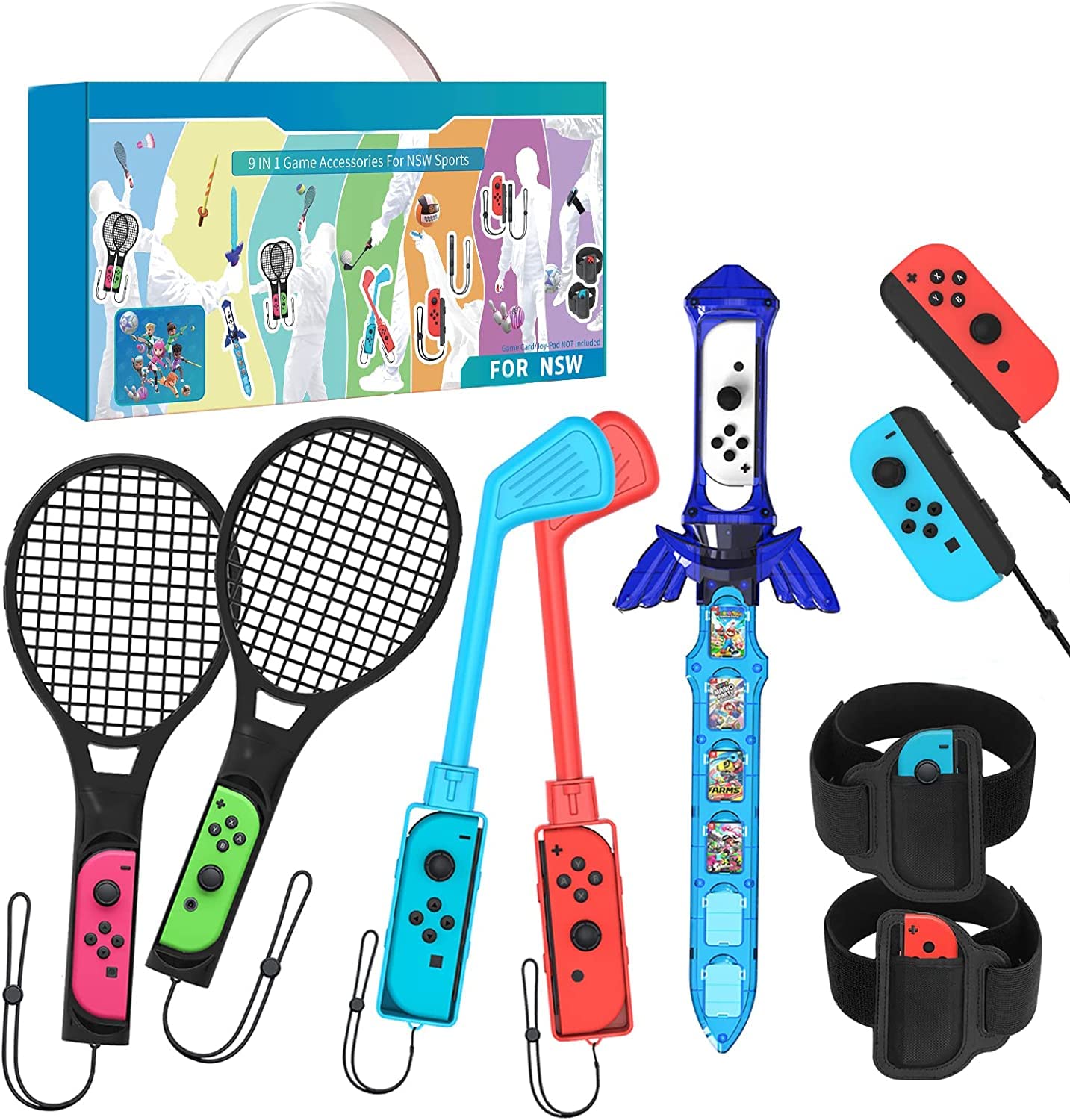 Amazon.co.jp: VoSinrly【9 in 1セット】2026年新登場！Switch Sports 