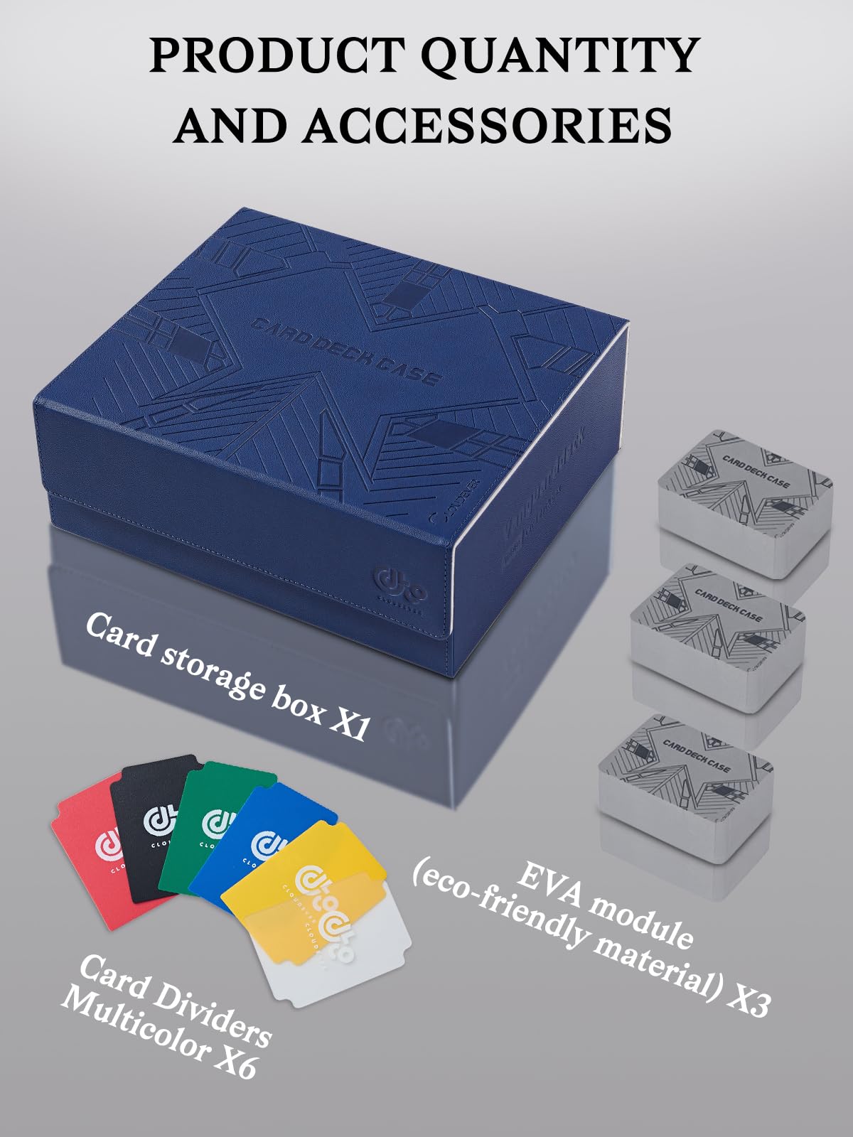 1800+ Scatola porta carte collezionabili Scatole per mazzi di