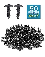Vista 2 de 50 tornillos de madera Phillips #8 x 1/2 pulgada con revestimiento de óxido negro por IMSCREWS
