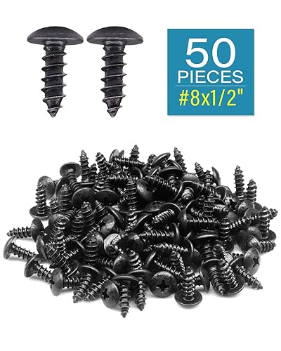 Miniatura 2 de IMScrews 200 tornillos de madera Phillips con cabeza de truss #8 x 12 "(13 mm), tornillos de acero inoxidable resistentes 188 (304)