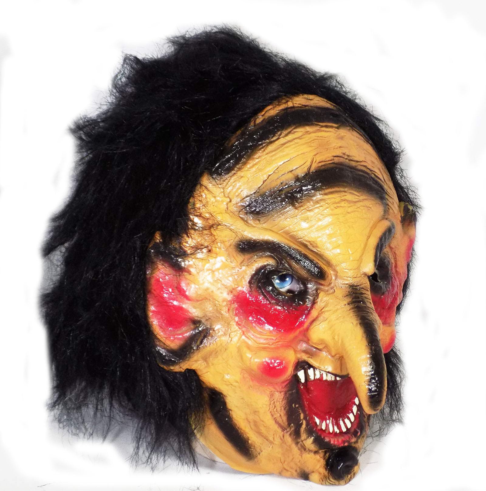 brown leaf Fancy Horror Scary Face mask Full Head Cover Holi Halloween Costume Accessories Props Prank Fun Veil Spooky Mask (Design 2) (B0CX5F82VW) Amazon Price History, Amazon Price Tracker