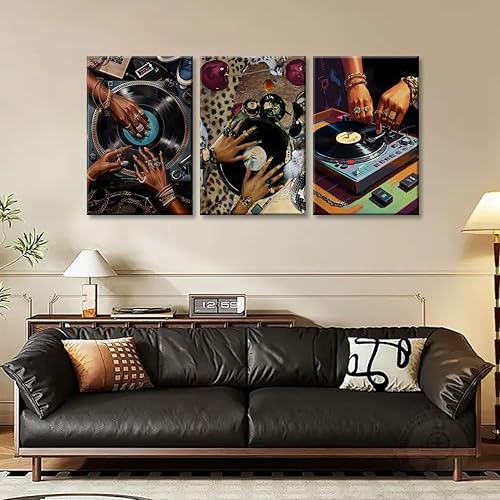 Miniatura 9 de 2 Pecs Framed Black King and Queen Wall Art Black Couple African American Men Portrait Wall Art Black Men Art Afro King Poster Abstract Contemporary