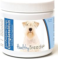 Vista 174 de Healthy Breeds Schnauzer miniatura todo en uno multivitamínico suave masticable 90