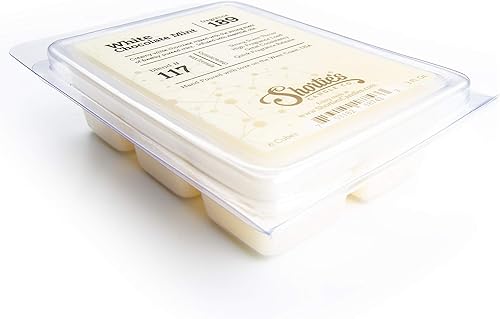 Miniatura 2 de Shortie's Candle Company Paquete múltiple de cera de menta y chocolate blanco, fórmula 117-2 barras altamente perfumadas, hechas con aceites