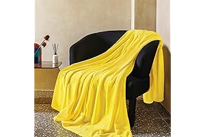 JAHHANNHA Yellow Throw Blanket For The Best Snuggle