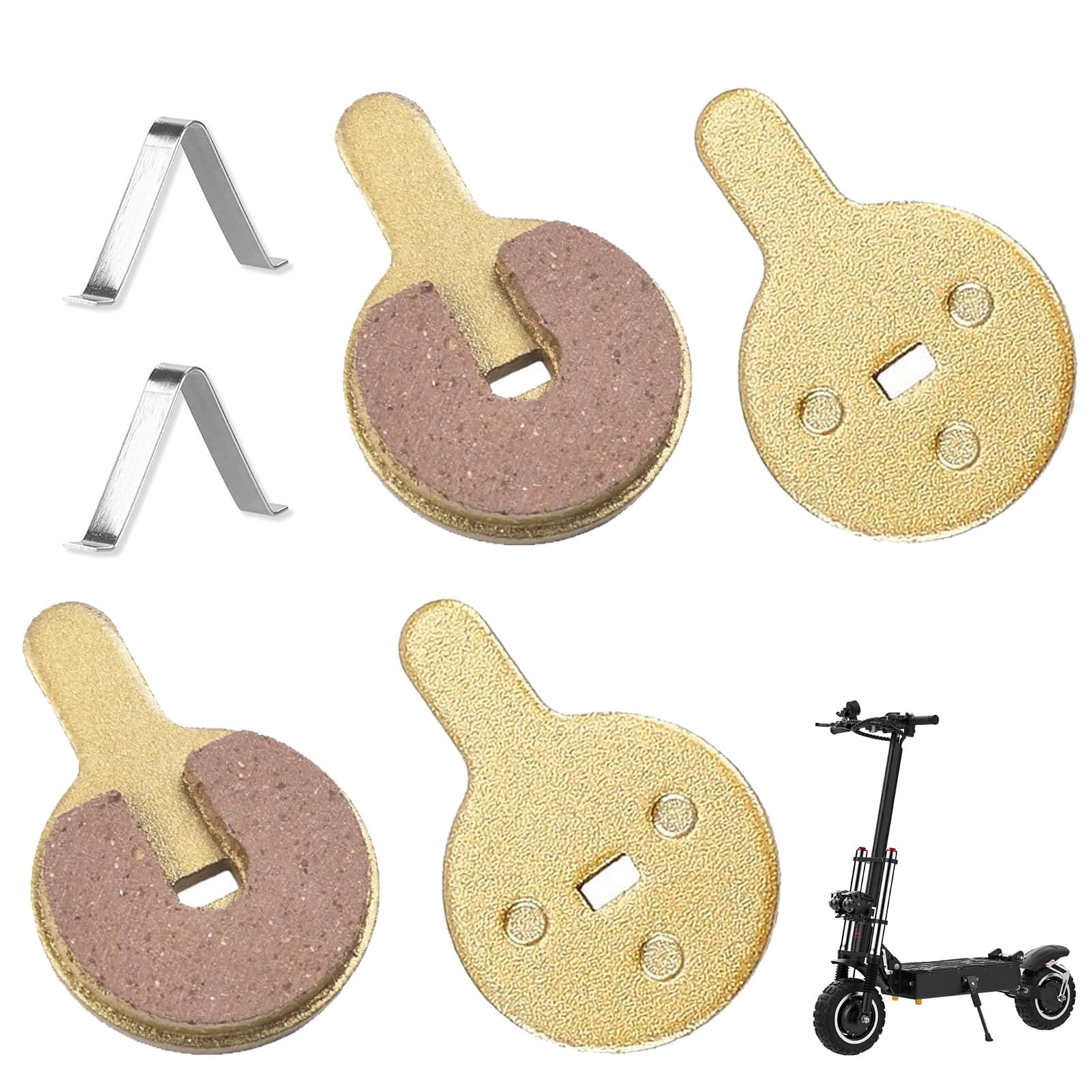 NIYATA 2 Paires Plaquette De Frein Trottinette Electrique