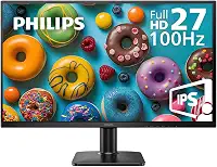 PHILIPS 27E2N1100 Novo monitor IPS Full HD (1920 x 1080) 100Hz, VESA, HDMI x1, porta VGA x1, cuidados com os olhos, garantia de substituição antecipada de 4 anos
