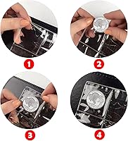 Vista 4 de 840 Pockets Coin Pages, 20 Sheets Pocket Inserts Collecting Sleeves for Coin, Coin Collection Storage Supplies, Coin Collection Pocket Pages for