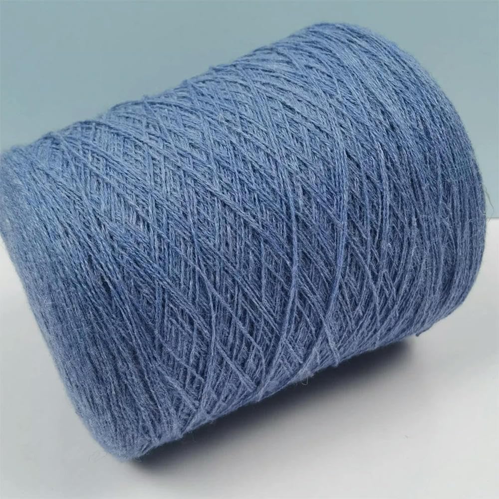 500 g weiche extrafeine Merinowolle und Yak-Haargarn zum Häkeln und Stricken – ideales DIY-Material für Schals, Shls und handgefertigte Projekte