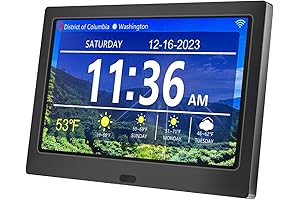 10 Inch Google Calendar Digital Display with 3-Day Forecast