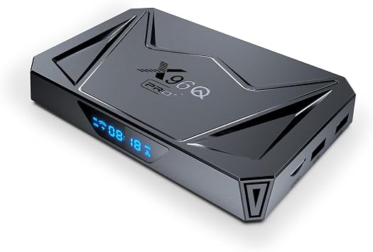 Android 14.0 X96Q Pro+ H728 Octa-core ARM Cortex A55 4GB DDR3 RAM 64GB ROM 8K Support 2.4G/5.8G Dual WiFi 6 BT5.0 USB 3.0
