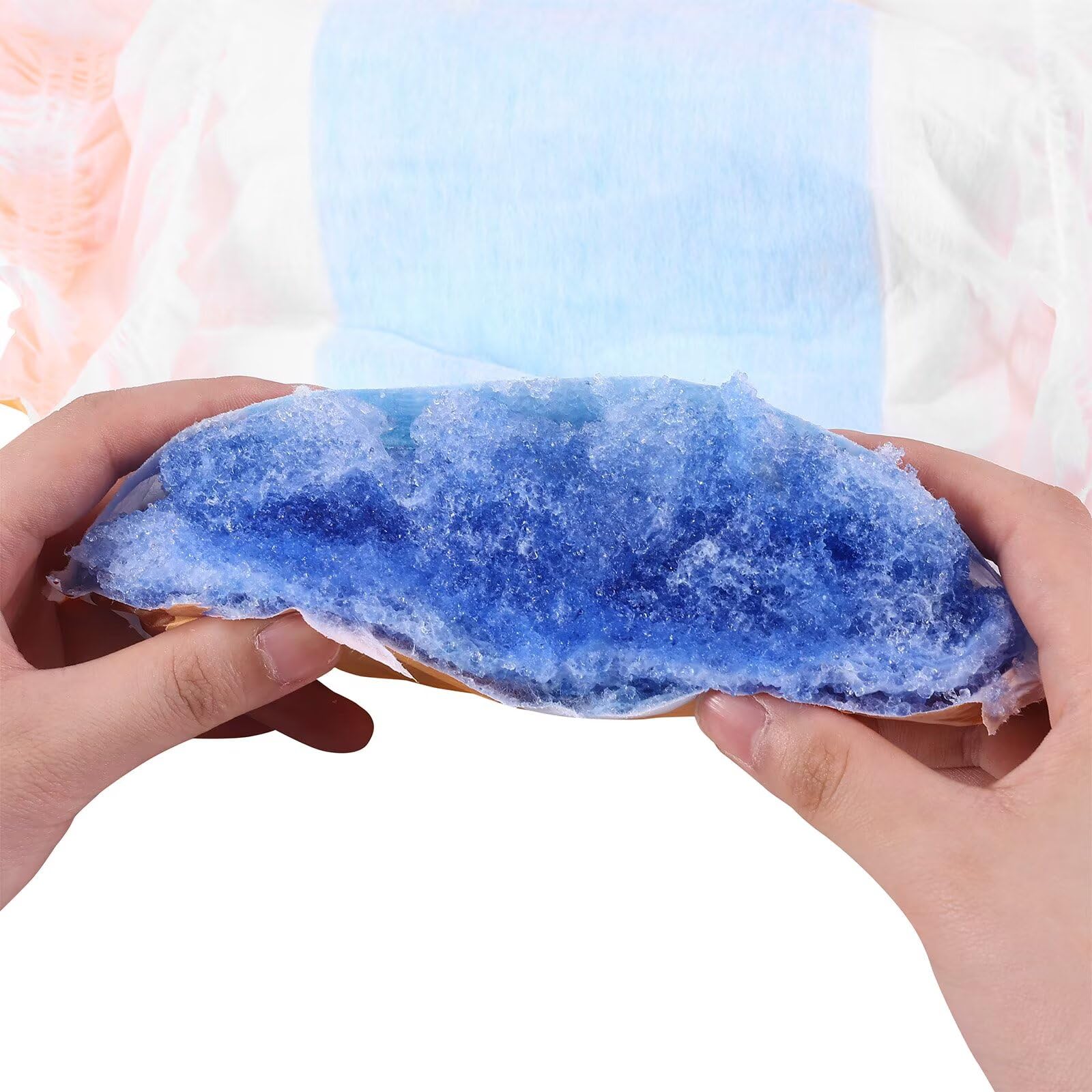 Landofgenie Windeln für Erwachsene, mit verstellbarem Klettverschluss, bedruckt, Fuchs, Größe L 91,4 cm - 116,8 cm, 10 Stück