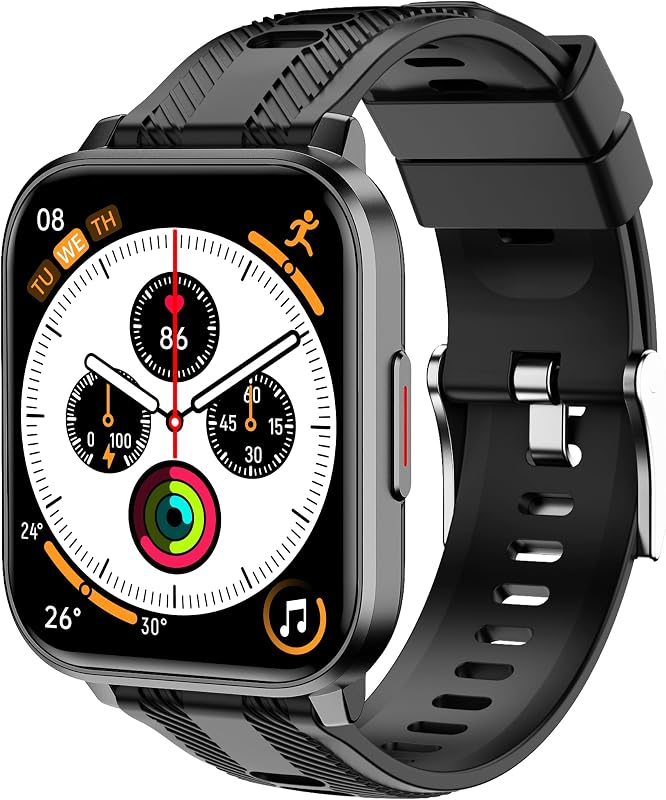 Reloj inteligente con funciones Ai Seguimiento GPS para teléfonos Android y iPhone Compatible Bluetooth Llamada Mensaje Alerta Frecuencia cardíaca/Sueño/Monitor IP68 Resistente al agua para hombres y mujeres