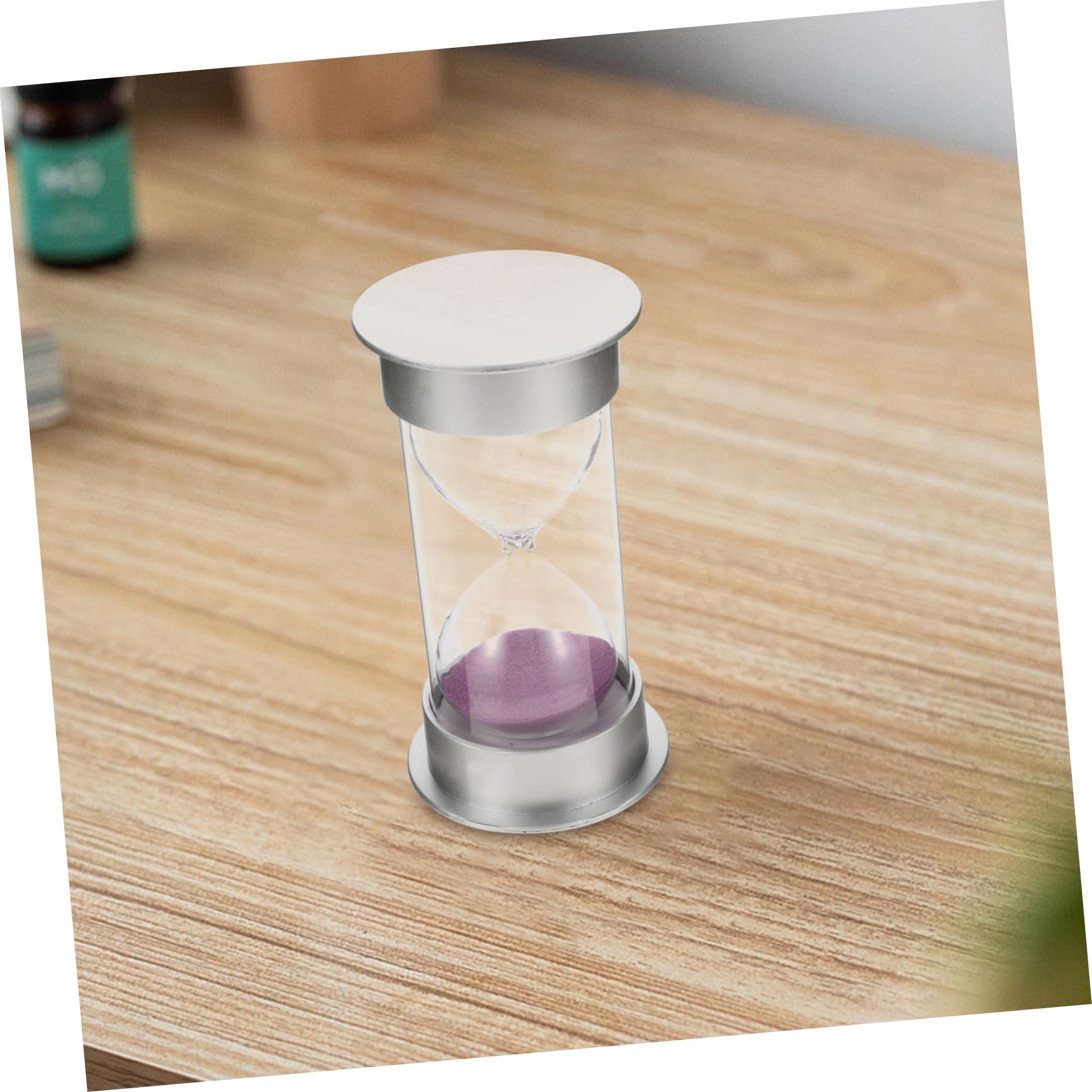 Mikikit 3 Sätze Sanduhr-Timer 20-Minuten-Sanduhr 20 Minuten Timer Sanduhr- 20 Minuten Sanduhr Kreative Sanduhr Multifunktions-sandglas Glas Mit Hohem Borosilikatgehalt 2 Stück * 3