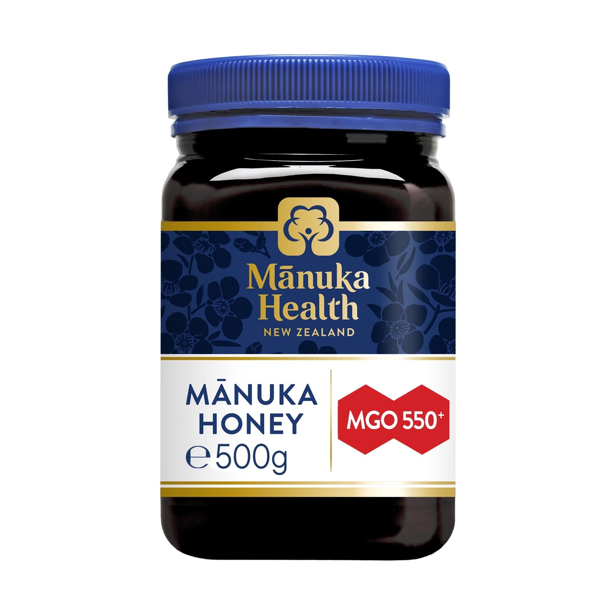 Manuka Health Miele di Manuka MGO 550+ | Miele con alto contenuto di metilgliossale - In barattolo e sigillato - 500 g