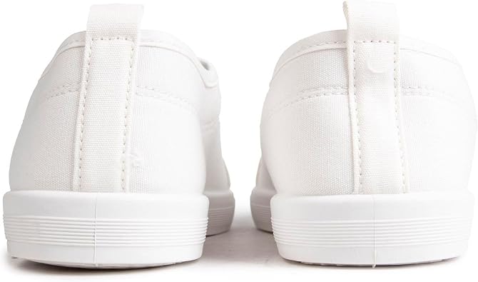 Ben Sherman Southside Mens Canvas Shoes White 8 UK