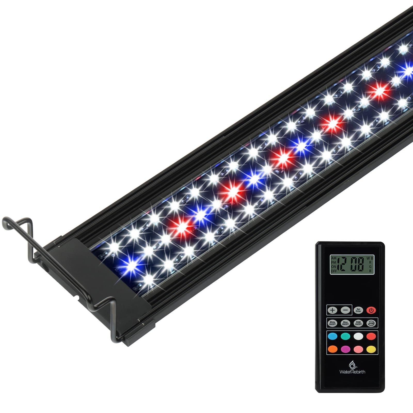 WaterRebirth Luz LED para acuario (20-26 pulgadas)