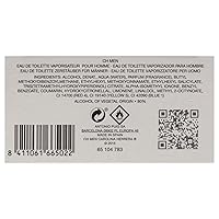 Vista 4 de Carolina Herrera Ch Fragrance For Men - Amber Scent Of Leathery Wood And Adventure - Begins With The Warmth Of Wood And Smooth Touch Of Leather