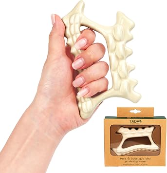 TADA Natural Beauty Ceramic Gua Sha Facial Tools Guasha for Face and Body, Tighten Skin Massage Tool Gua Sha #1