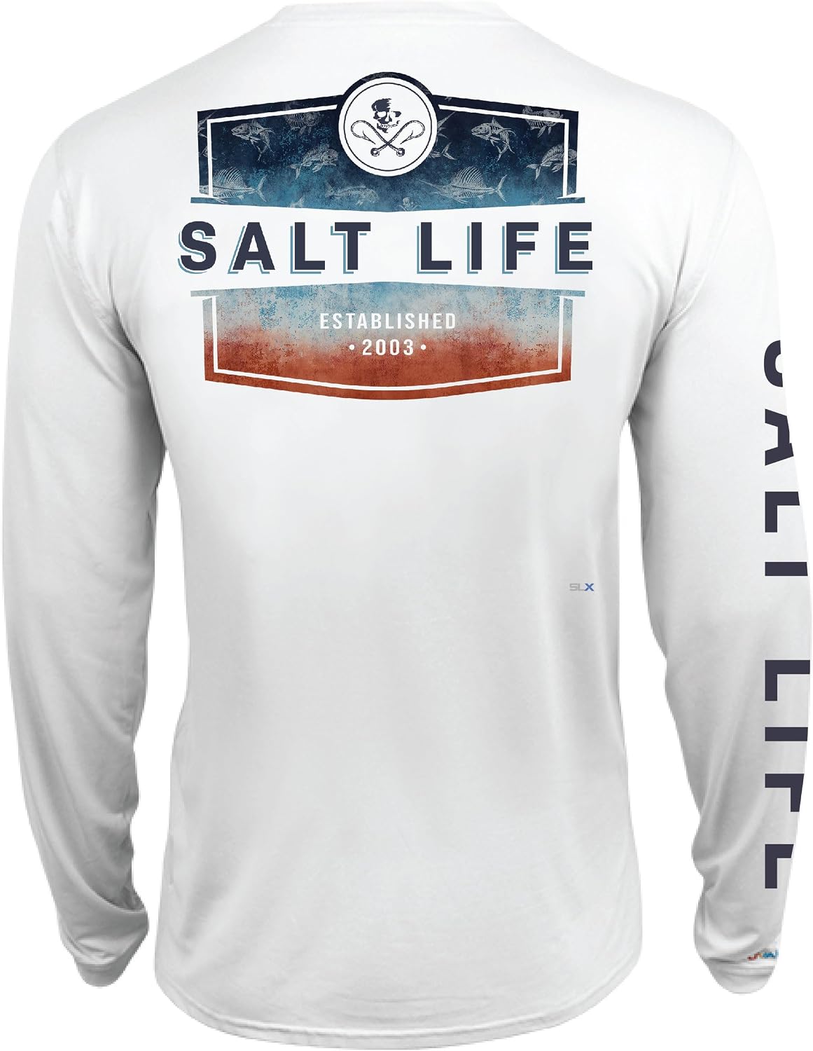 Salt Life Men's Ameritude Long Sleeve Performance Fit Shirt