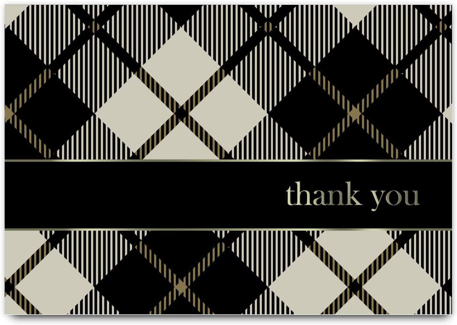 Great Papers! Lovely Lace - Tarjeta de agradecimiento y sobre (plegada)