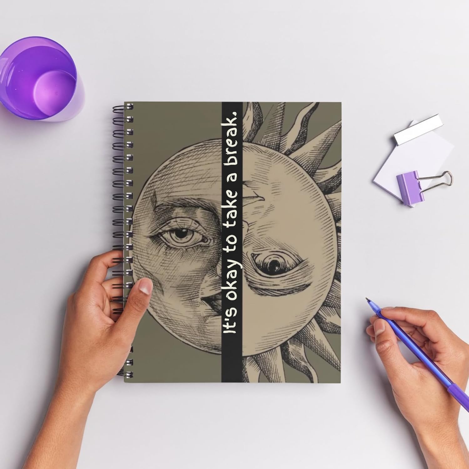 PostersInc Weekly & Daily Planner For 3 Months, Spiral Notebook, Diary Ruled & Undated Journal Book, Fitness Journal, Meal & To Do List Planner, Study & Habit Tracker, 80 GSM Paper 220 Pages (Break) PostersInc Weekly & Daily Planner For 3 Months, Spiral Notebook, Diary Ruled & Undated Journal Book, Fitness Journal, Meal & To Do List Planner, Study & Habit Tracker, 80 GSM Paper 220 Pages (Break)