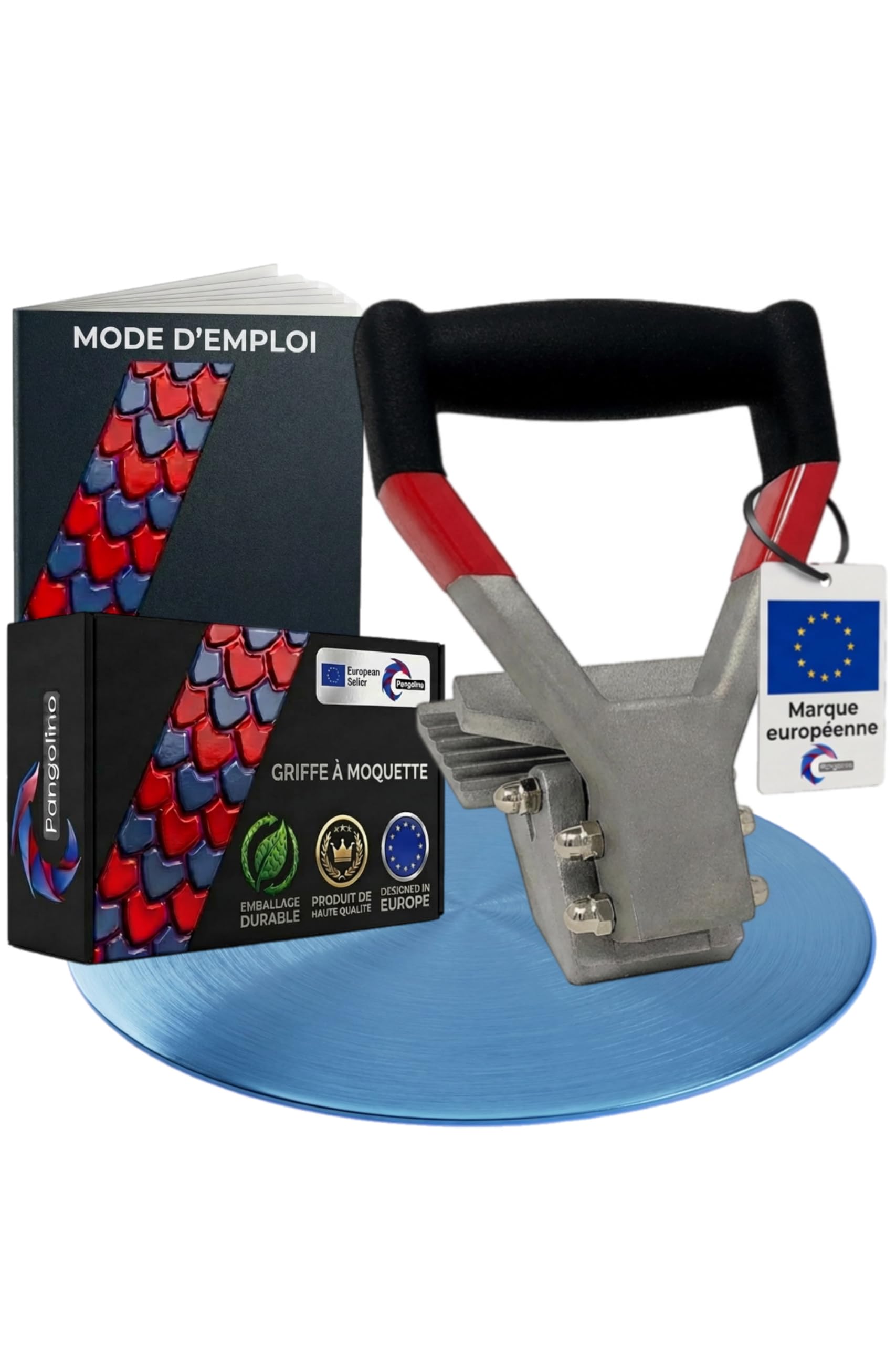 Pangolino - Pince arrache moquette de qualité supérieure [90 mm] - Pour retirer facilement les tapis