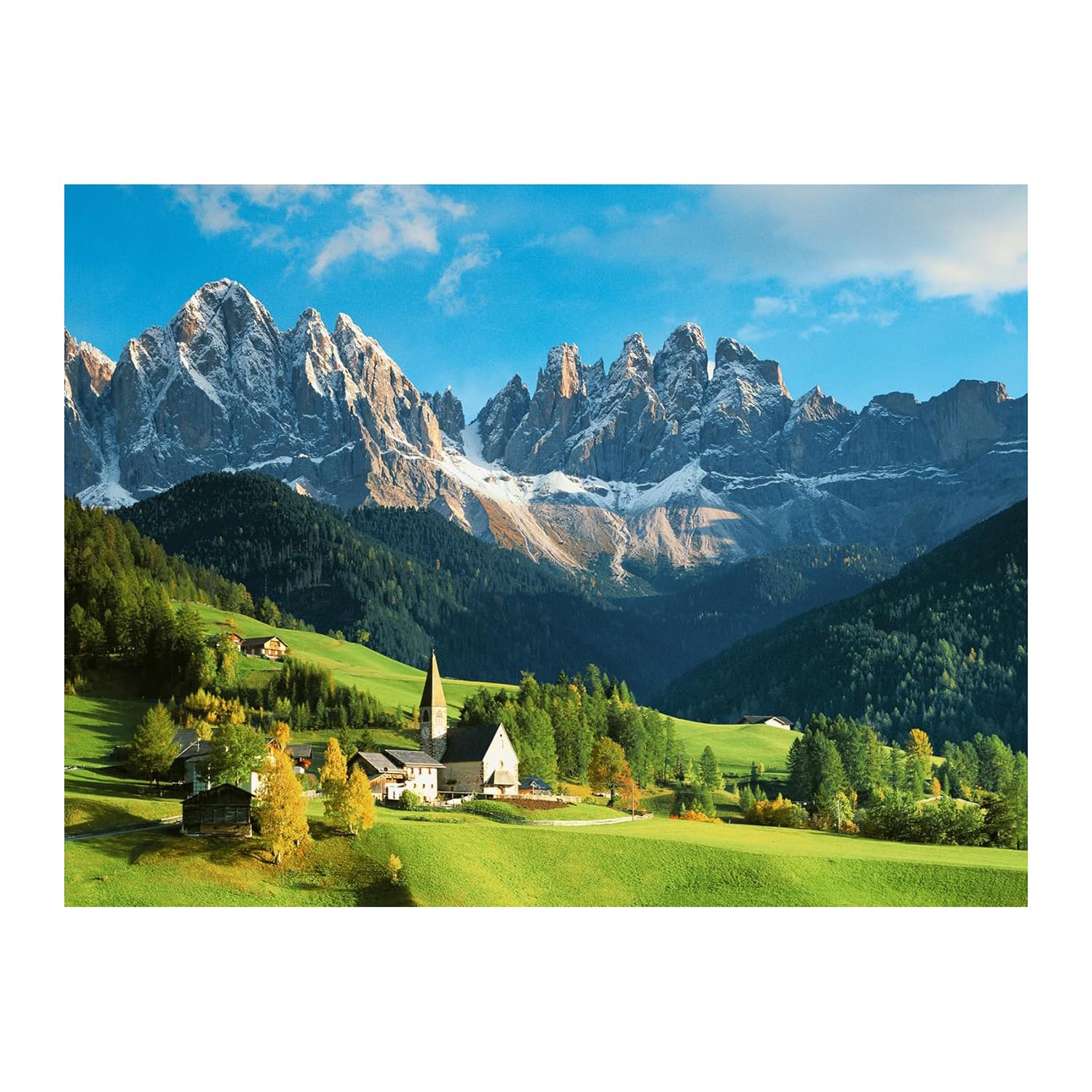 Ravensburger Puzzle 1500 Teile 'Blick Auf Die Dolomiten' - 80 X 60 Cm, Für Erwachsene & Jugendliche Ab 14