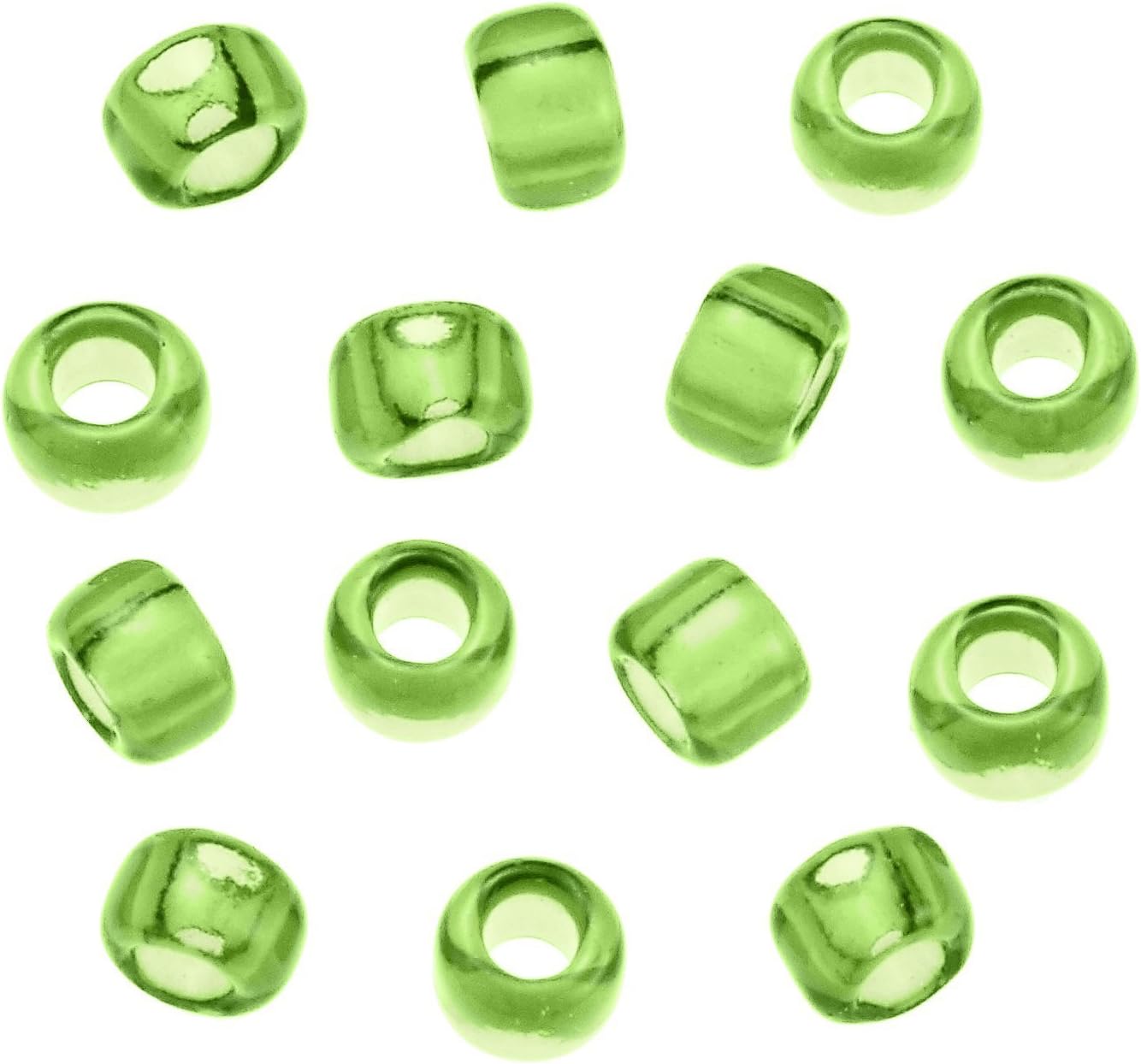 TOHO Extra Small Beads, 10 Bundles, Thread Threading Beads, Outer Diameter Approx. 0