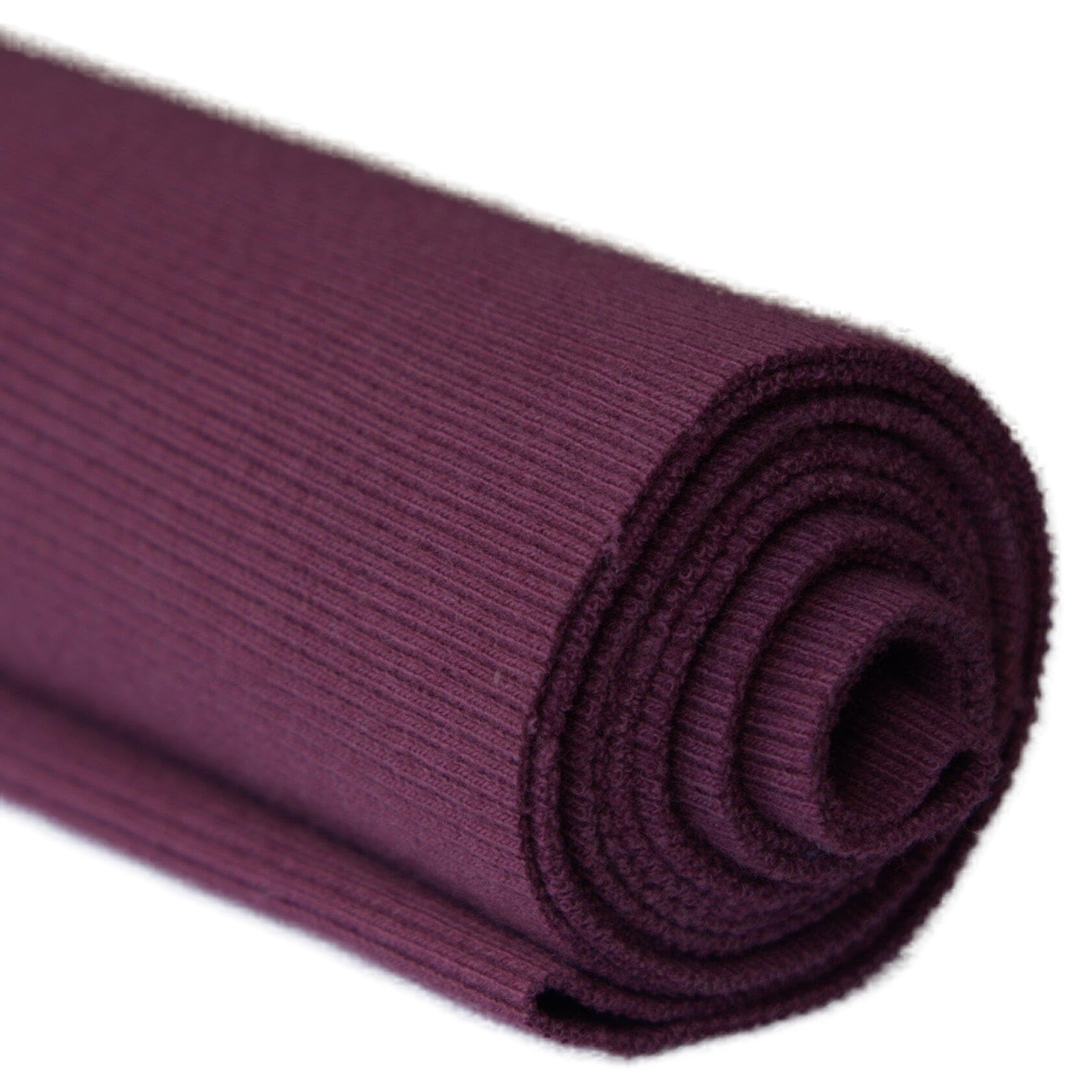 Tinakim 100 Wine Red Rib Cuff, Ribbing Fabric, Jacket Hoodies Waistbands Neckbands Sewing Material (43X8in, )