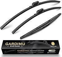 Vista 20 de Limpiaparabrisas de repuesto para Nissan Armada 2005 2006 2007 2008 2009 2010 2011 2012 2013 2014 2015, 3 piezas de limpiaparabrisas delanteros